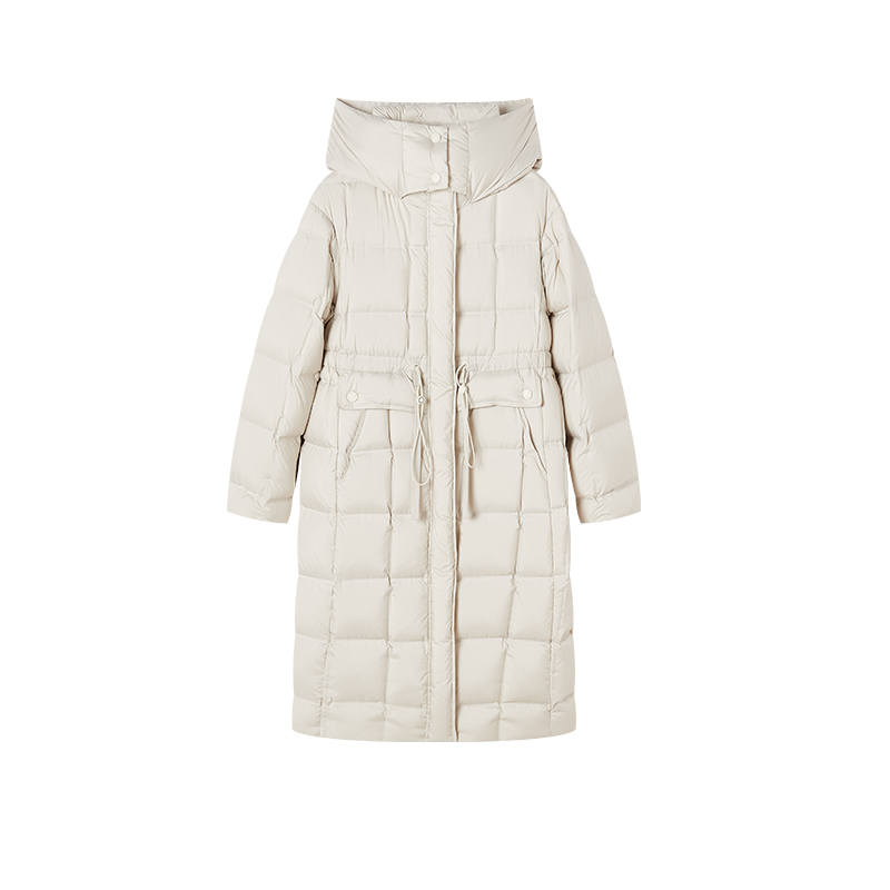 XIANGYING XIANGYING Down Jackets Women's Heron White Thickened Puffer Jacket