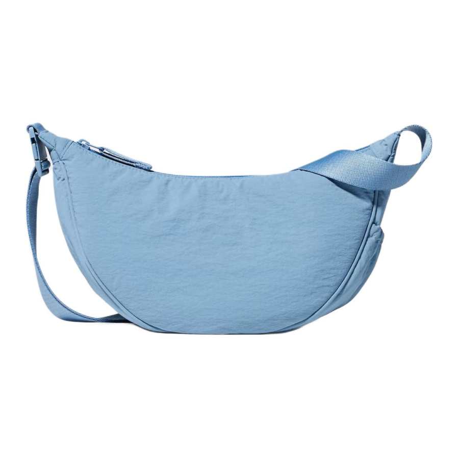 UNIQLO Nylon Crossbody Bag, Shoulder Bag Mini Unisex Blue
