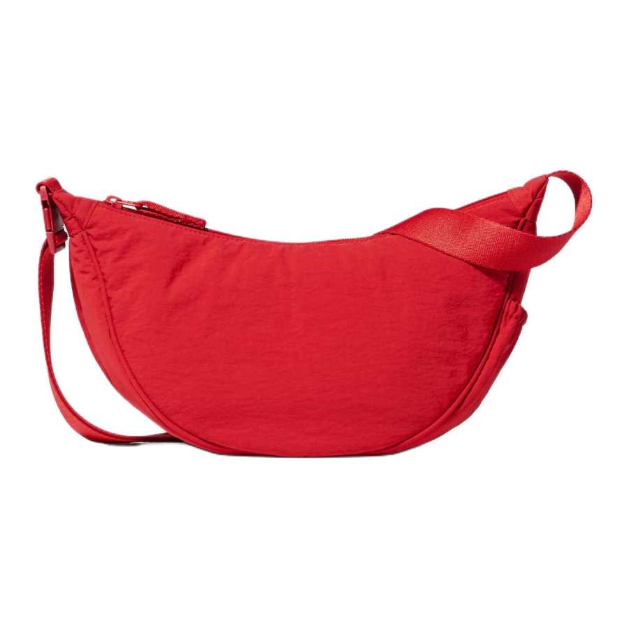UNIQLO Nylon Crossbody Bag, Shoulder Bag Mini Unisex Red