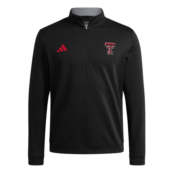 Adidas Adidas Golf Clothing Men's Black/Team Power Red/Team Power Red Turtleneck Moderate