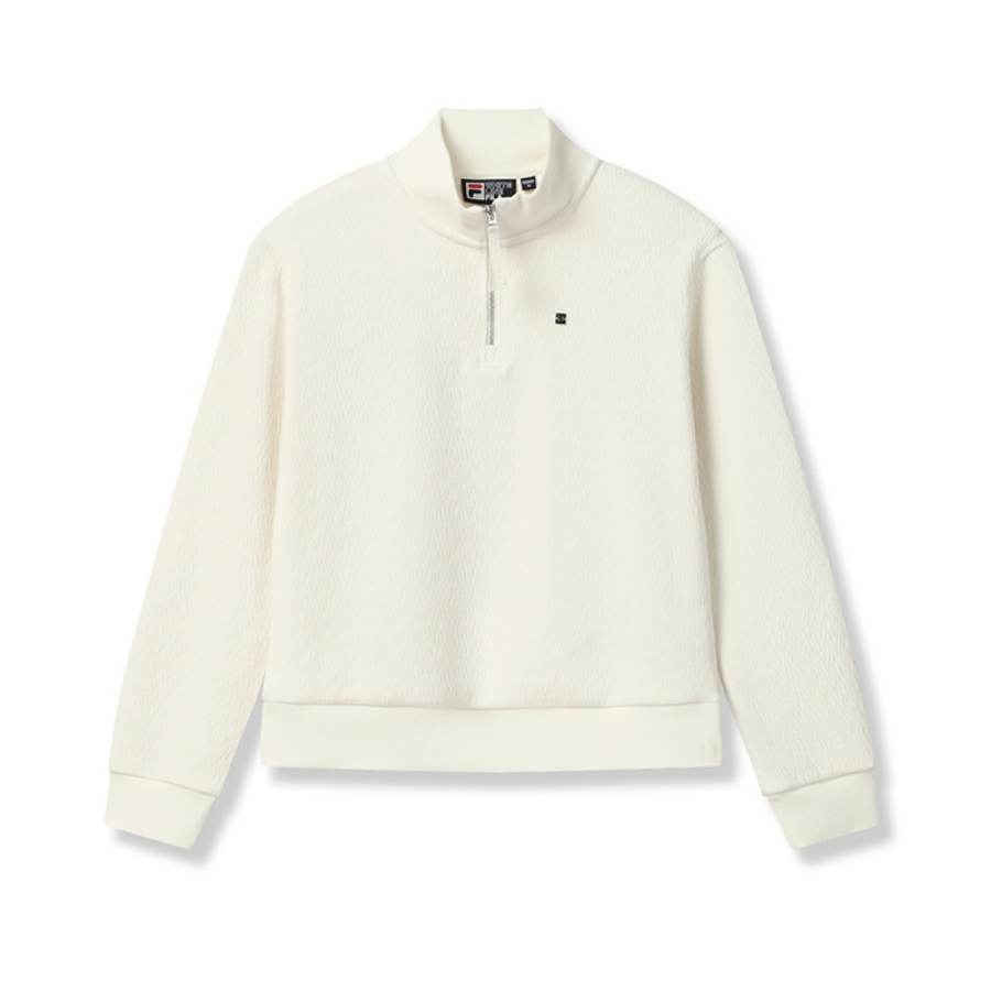 FILA WHITE Sweatshirt Women's White