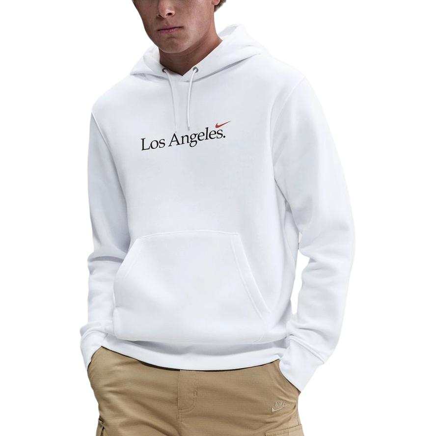 Nike Nike Club Sweatshirts Men's White Hooded Moderate