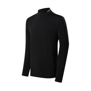 Ecco Golf Clothing Men's Black Stand Collar Moderate
