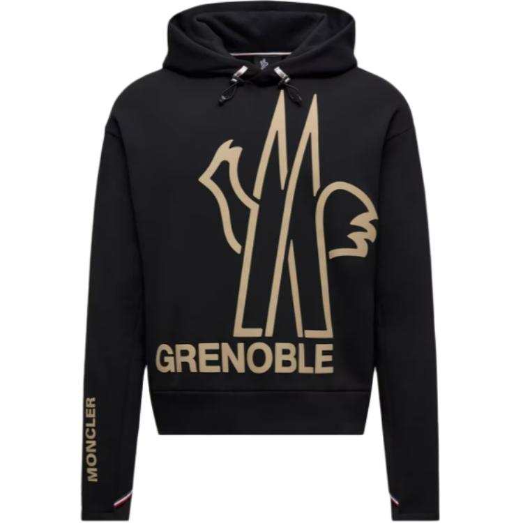 Moncler Grenoble Logo-Printed Polartec Hoodie