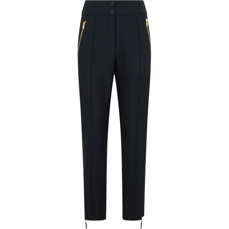 Moose Knuckles Lyndale Pant Gold zip-detail trousers
