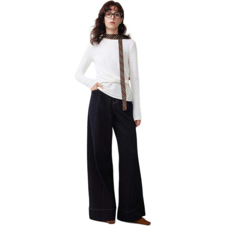ELLE T Shirts Women's Crew Neck