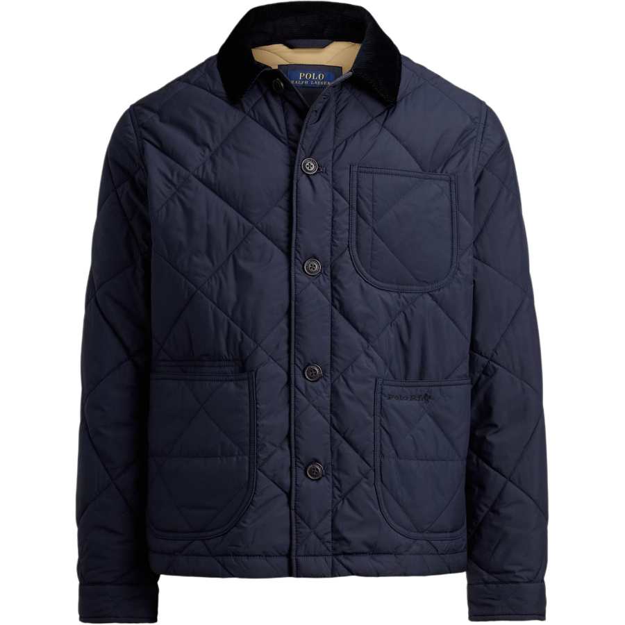 Polo Ralph Lauren quilted corduroy-collar jacket