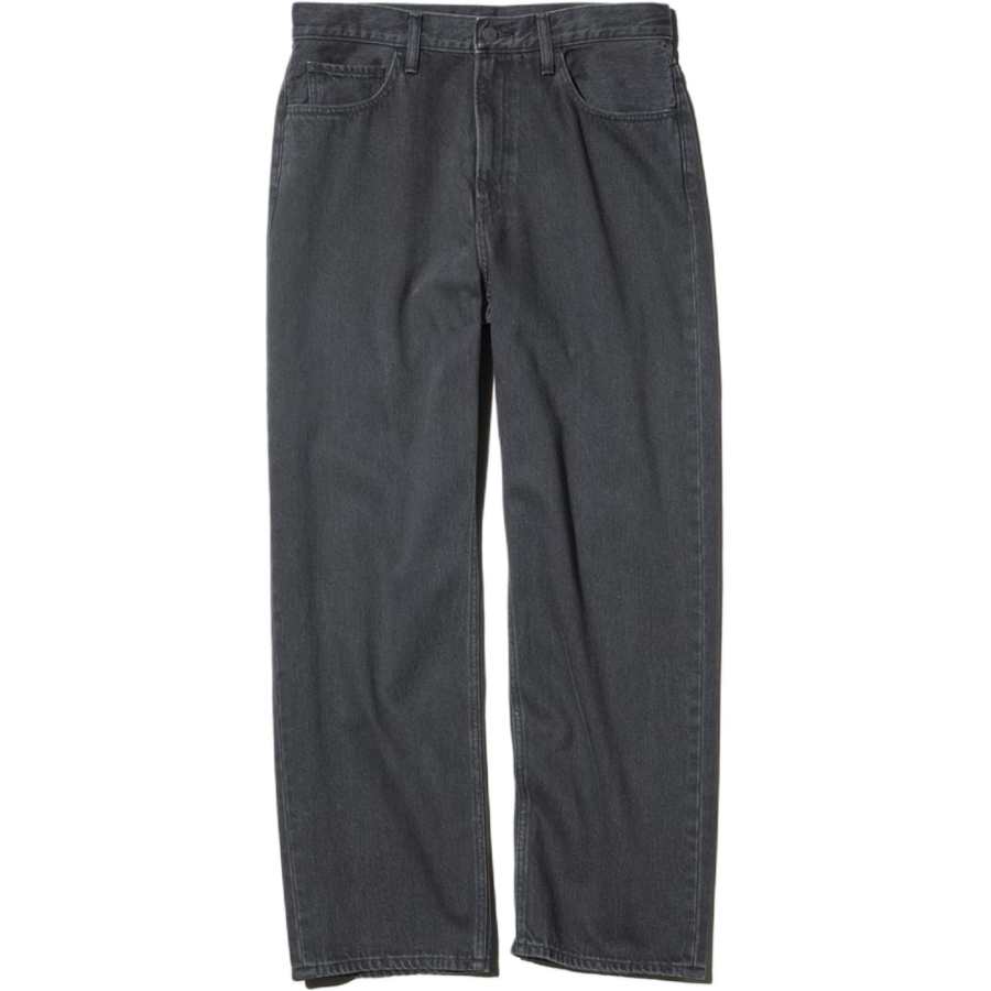 UNIQLO Jeans Unisex Dark Gray Moderate Straight Fit Pants