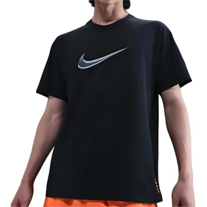 Nike Nike Clothing T Shirts Men's Black Crew Neck