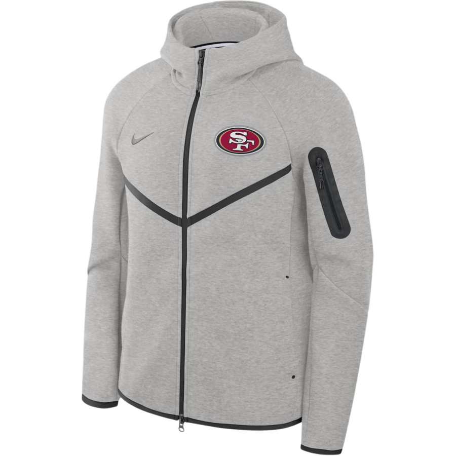 Nike Nike San Francisco 49ers Tech Fleece Windrunner Men's Nike Nfl Full-Zip Hooded Jacket