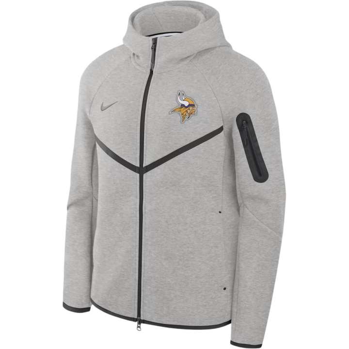 Nike Nike Minnesota Vikings Tech Fleece Windrunner Men's Nike Nfl Full-Zip Hooded Jacket