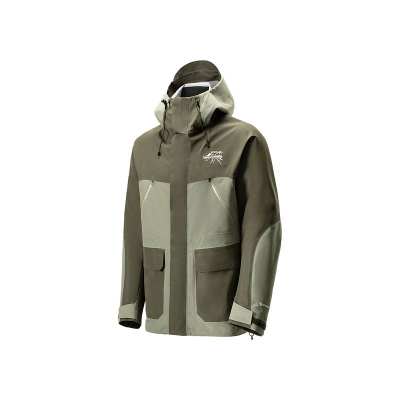 Ecco x BAISHAN,LIANMINGKUAN Waterproof, Windproof, Breathable, And Quick Dry Water Repellent Windbreaker Jacket Men's