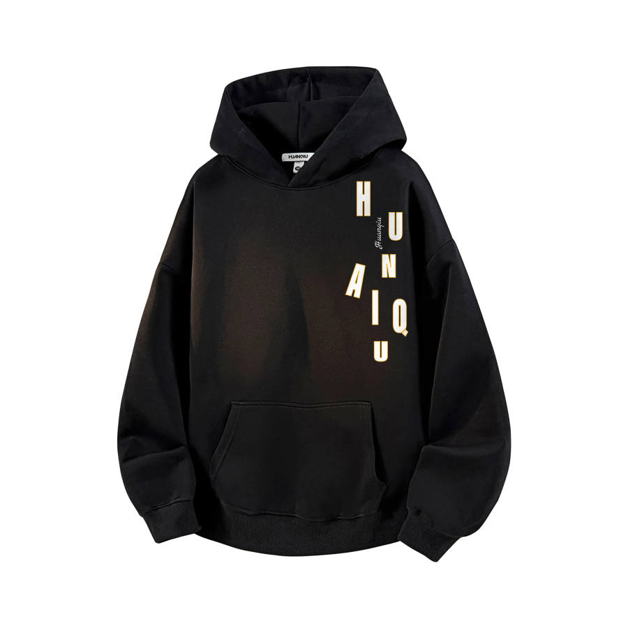 HUANQIU Sweatshirts Unisex Hooded Moderate Heavyweight