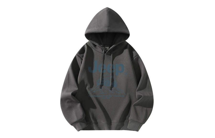 Jeep Sweatshirts Unisex Hooded Moderate Heavyweight