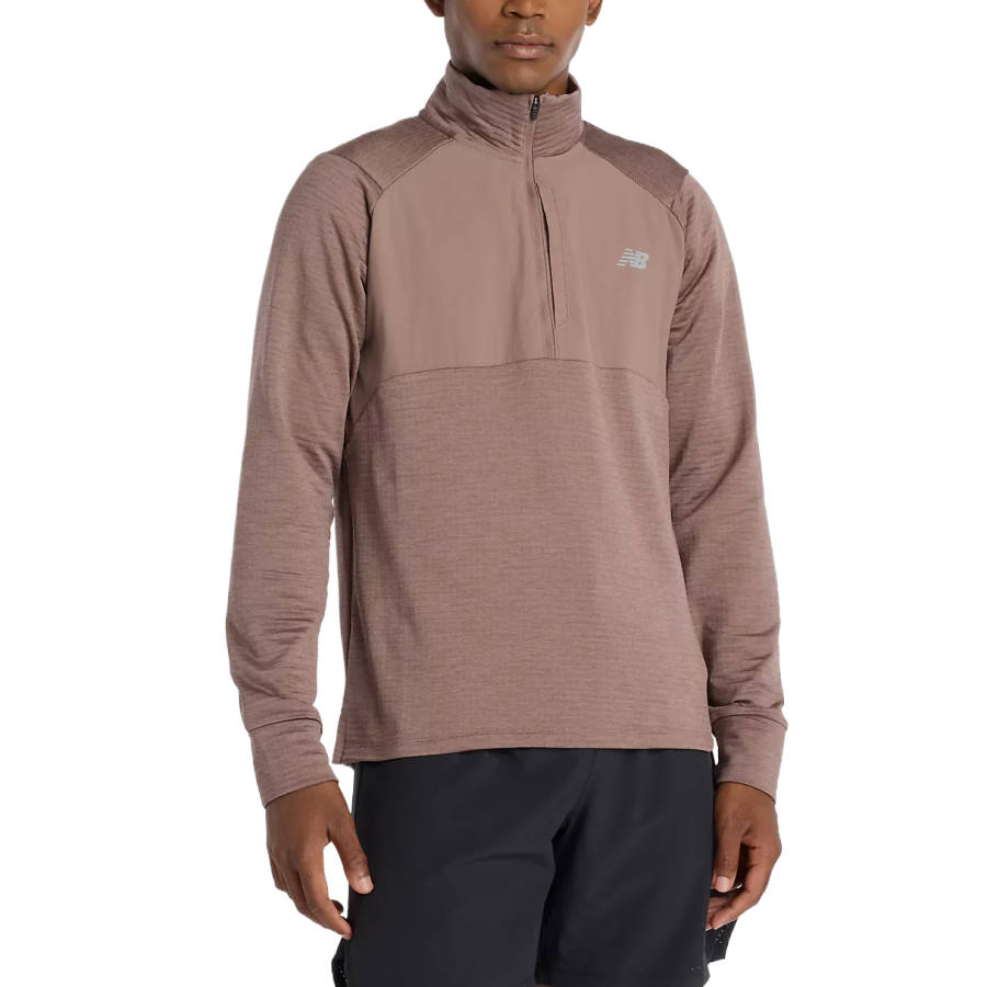 New Balance New Balance Athletics Heat Grid 1/2 Zip Running T Shirt Men's