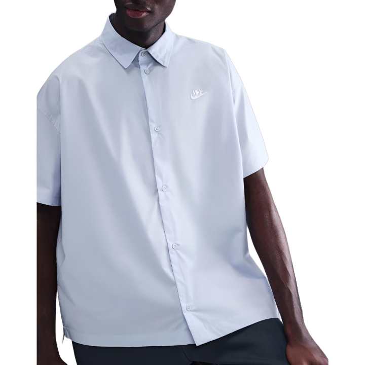 Nike Nike Club Shirts Men's Ghost Color Lapel Moderate