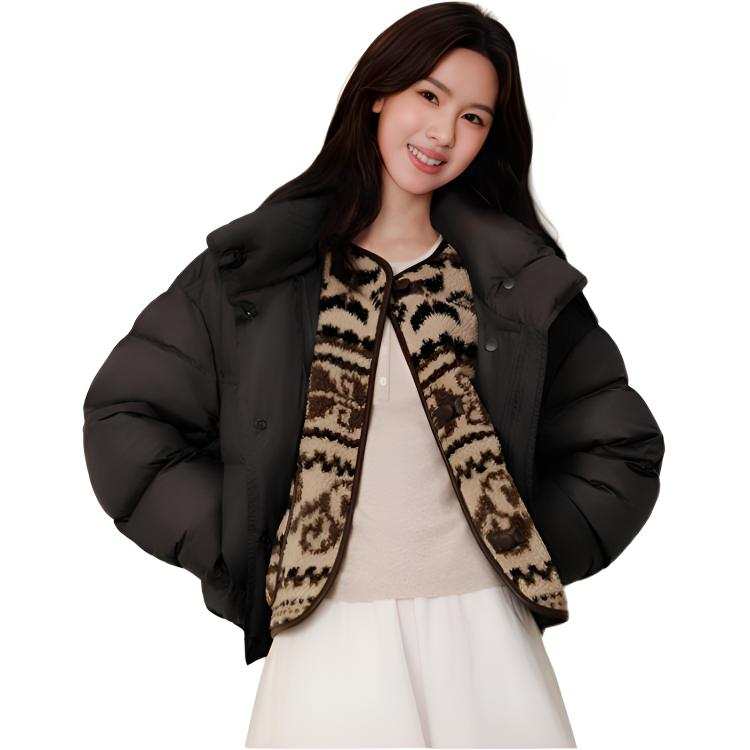 Semir Semir Down Jackets Women's Stand Collar Moderate Puffer Jacket