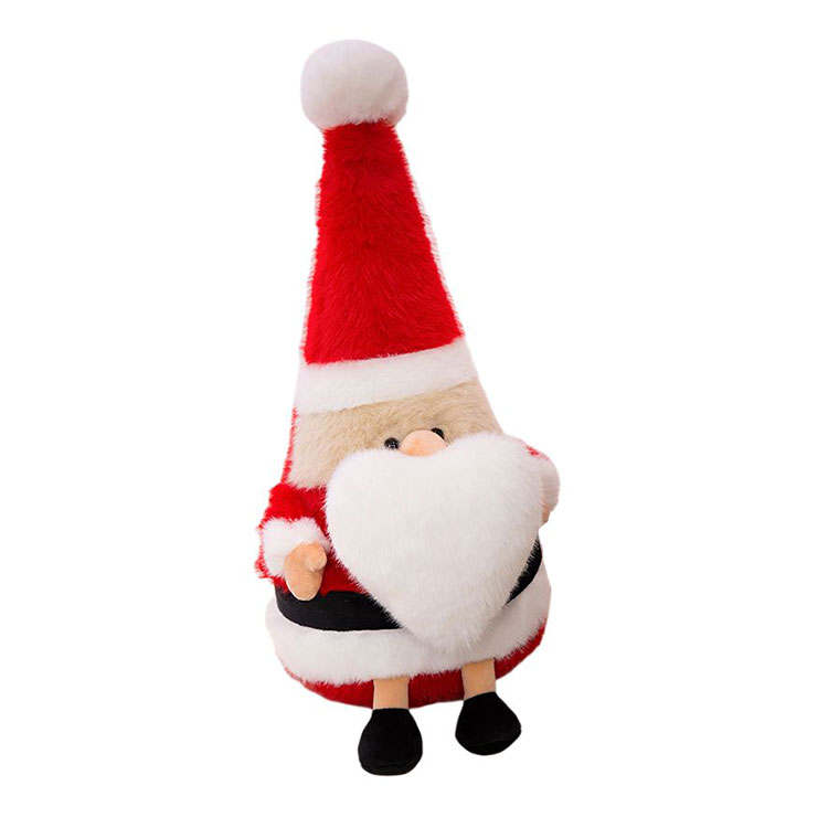 JBBCN Soft Cute Santa Claus Accompanying And Soothing Dolls Plush Doll 38cm Height