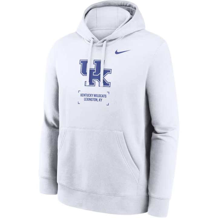Nike Nike Kentucky Club Basketball 2-Hit Men's Nike College Pullover Hoodie