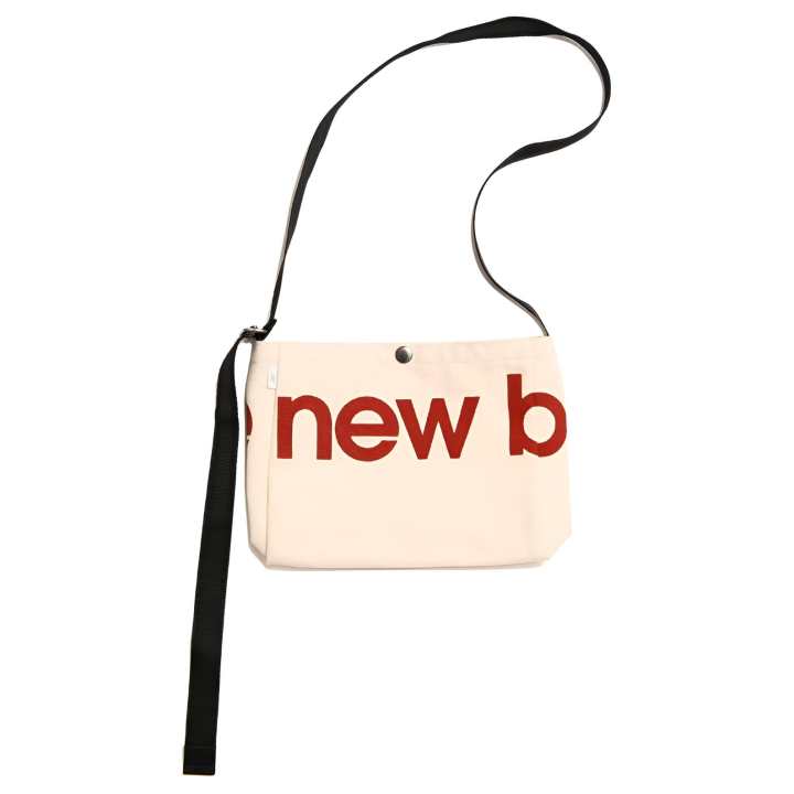 New Balance New Balance Canvas Crossbody Bag, Shoulder Bag Unisex White