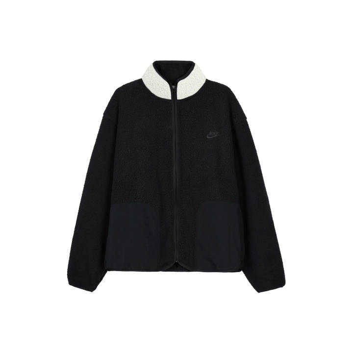 Nike Nike Velvet Jackets Men's Black Stand Collar Moderate