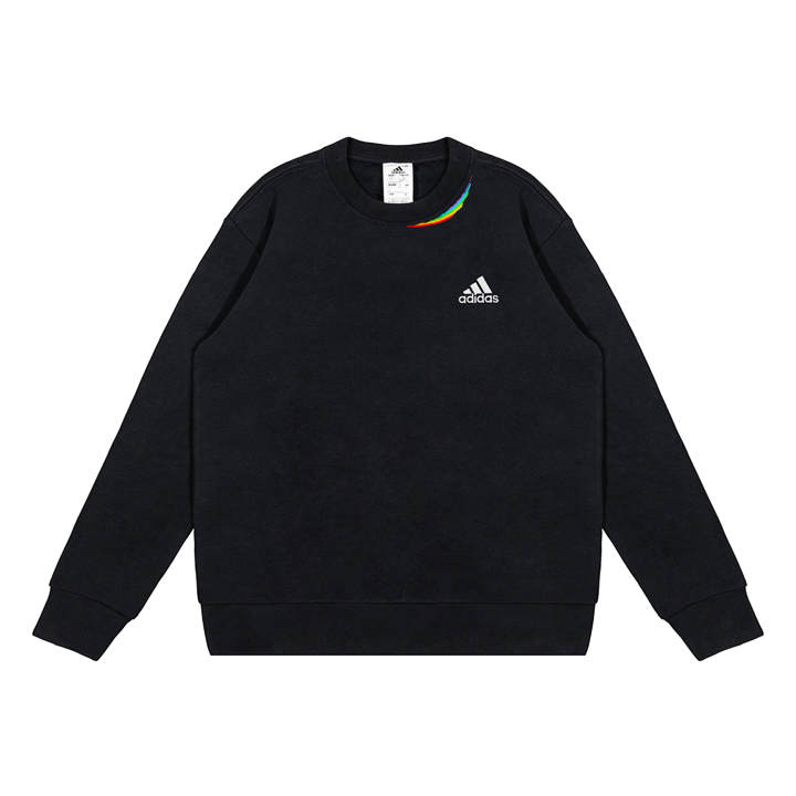 Adidas Adidas Sweatshirts Unisex Black Crew Neck Moderate Regular