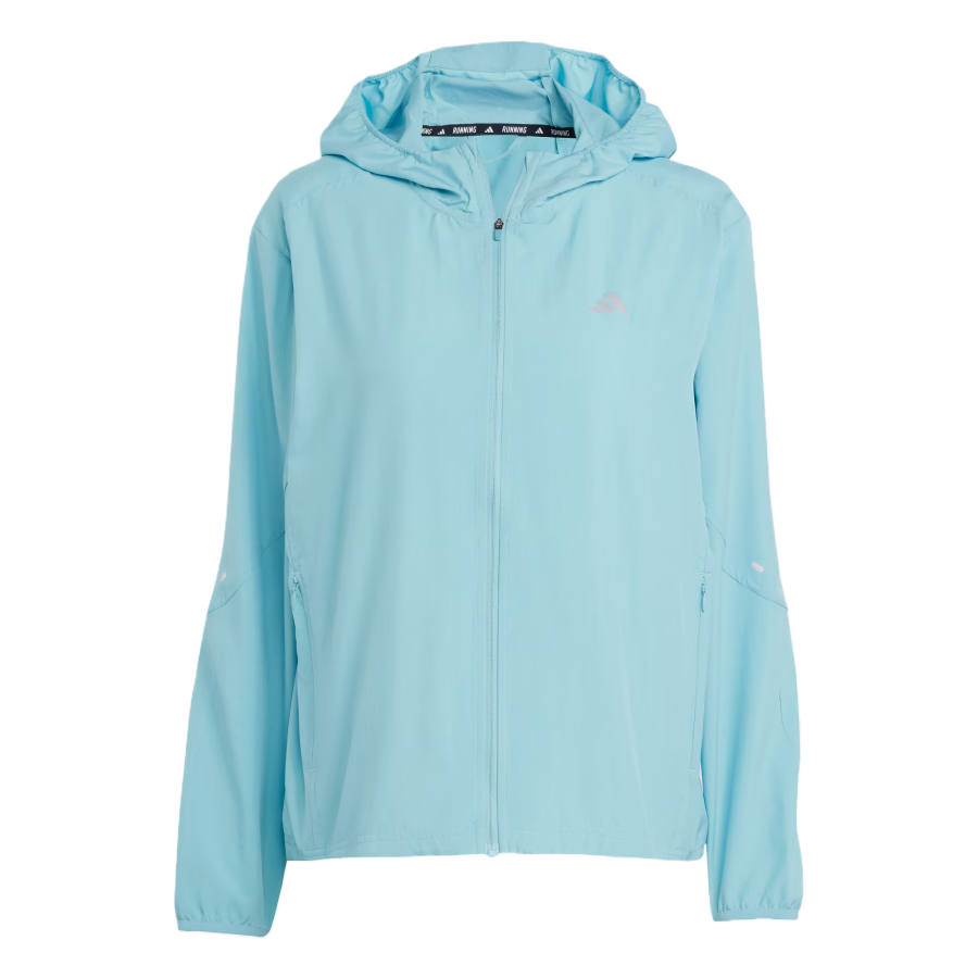 Adidas Adidas Running Jackets Women's Light Mint Hooded Moderate Other