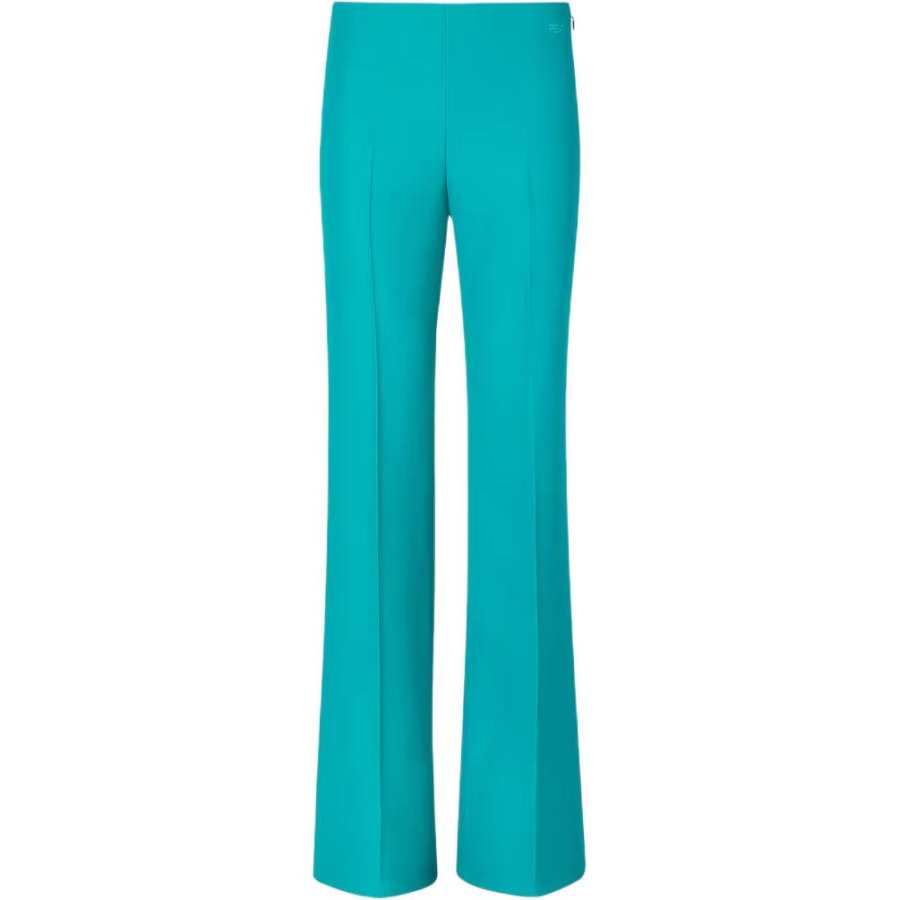Fendi Logo Embroidered Flared Trousers