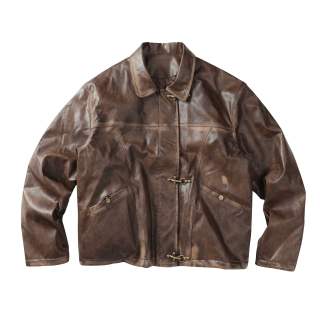 CoosRetro Leather Jacket Unisex