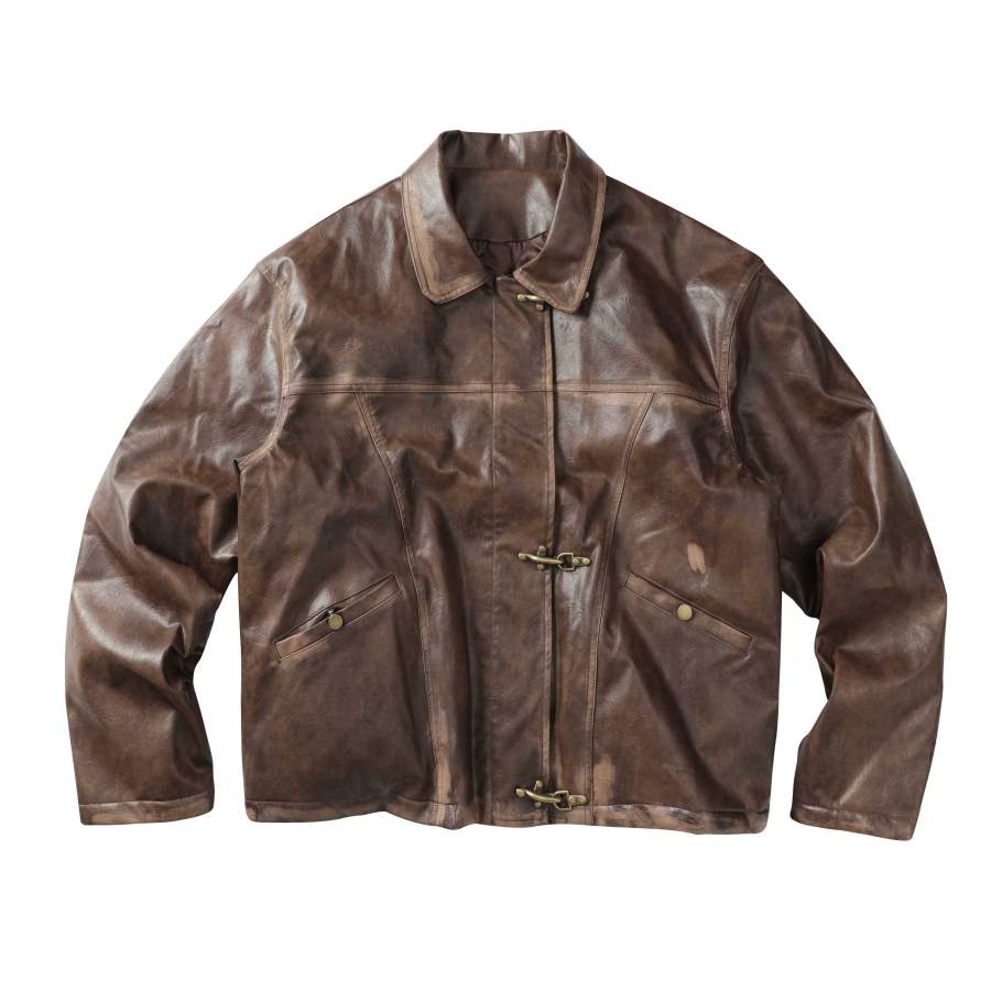 CoosRetro CoosRetro Leather Jacket Unisex