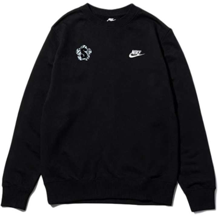 Nike Nike Sweatshirts Unisex Black Crew Neck Moderate