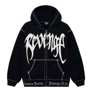 Revenge XXXTentacion Kill Contrast Zip Hoodie