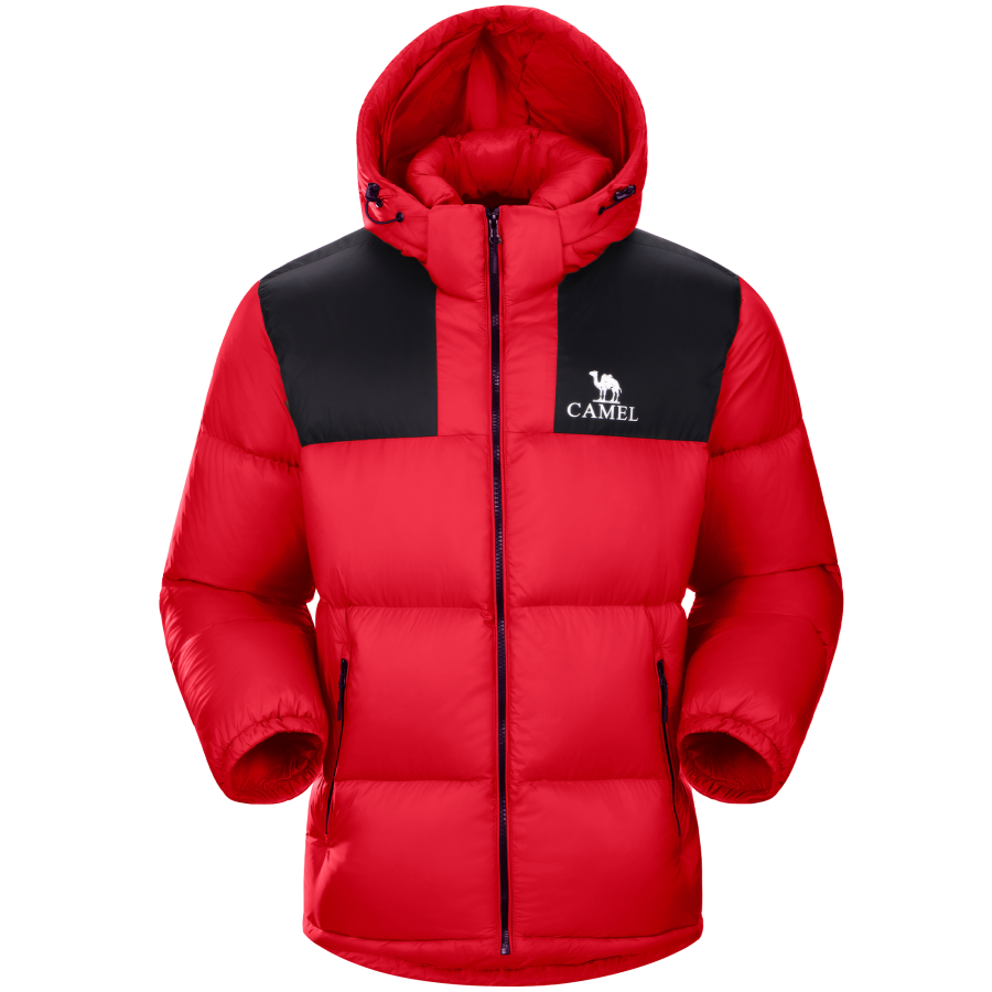 CAMEL CAMEL Warm Fleece Collection Down Jacket Unisex