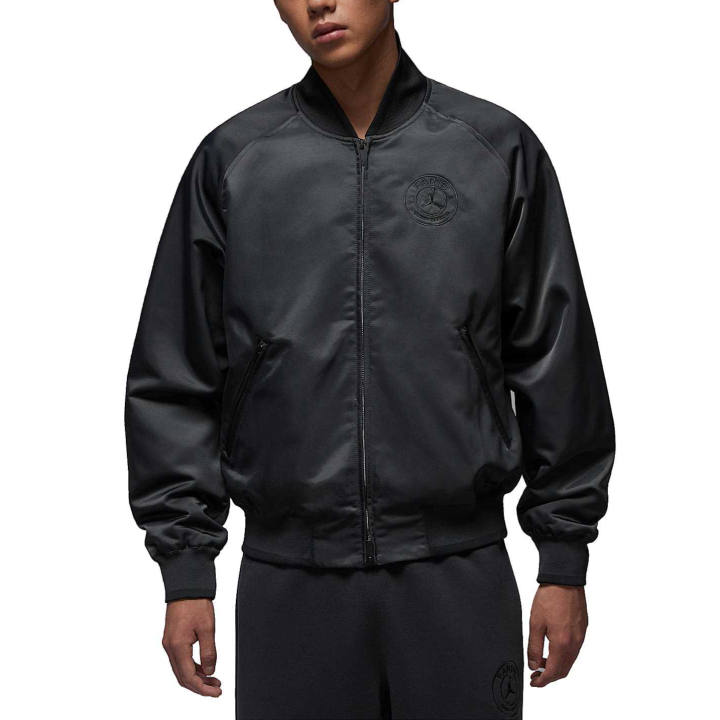 Jordan Jordan Jackets Men's Coal Black Stand Collar Moderate Other