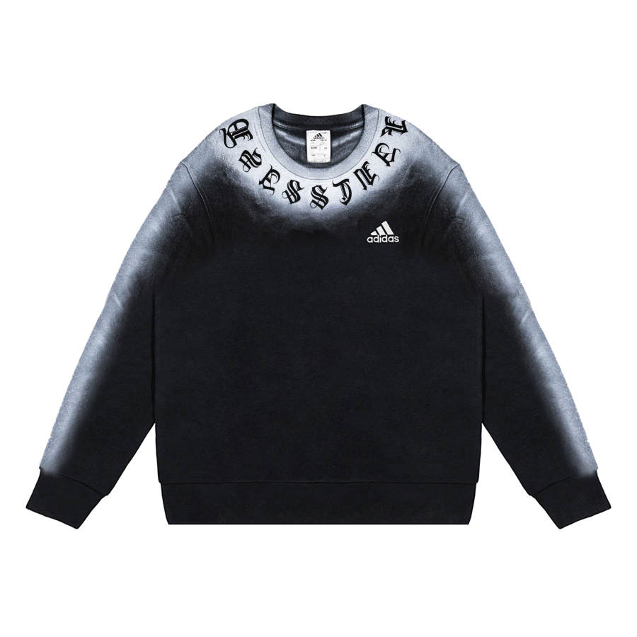Adidas Adidas Sweatshirts Unisex Black Crew Neck Moderate Regular