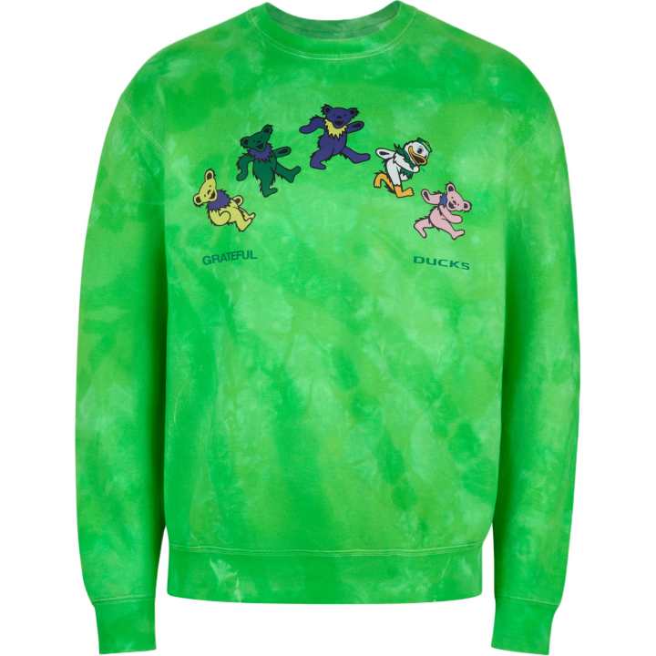 Nike Nike "Grateful Duck" Men's Tie-Dye Crew-Neck Sweatshirt