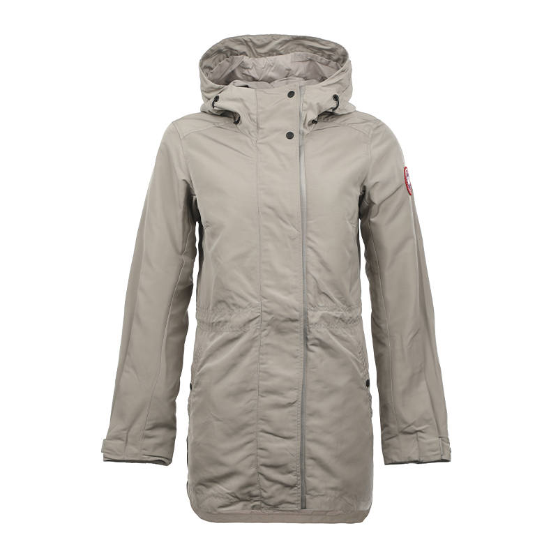 Canada Goose Hooded Jacket Women's Lime Gray