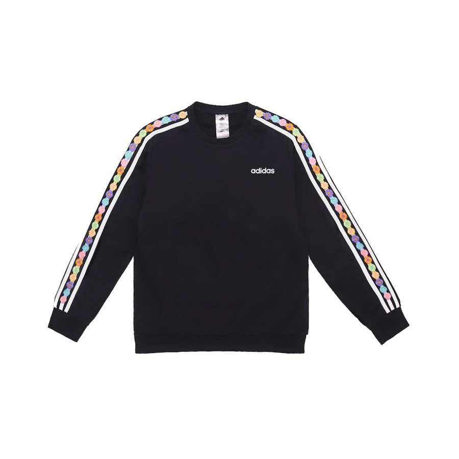 Adidas Adidas Sweatshirts Men's Black Crew Neck Moderate