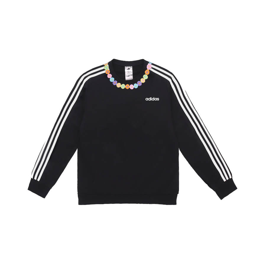 Adidas Adidas Sweatshirts Men's Black Crew Neck Moderate