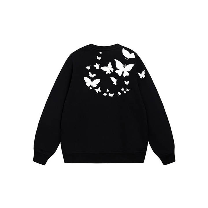 Nike Nike Sweatshirts Men's Black Crew Neck Moderate Regular