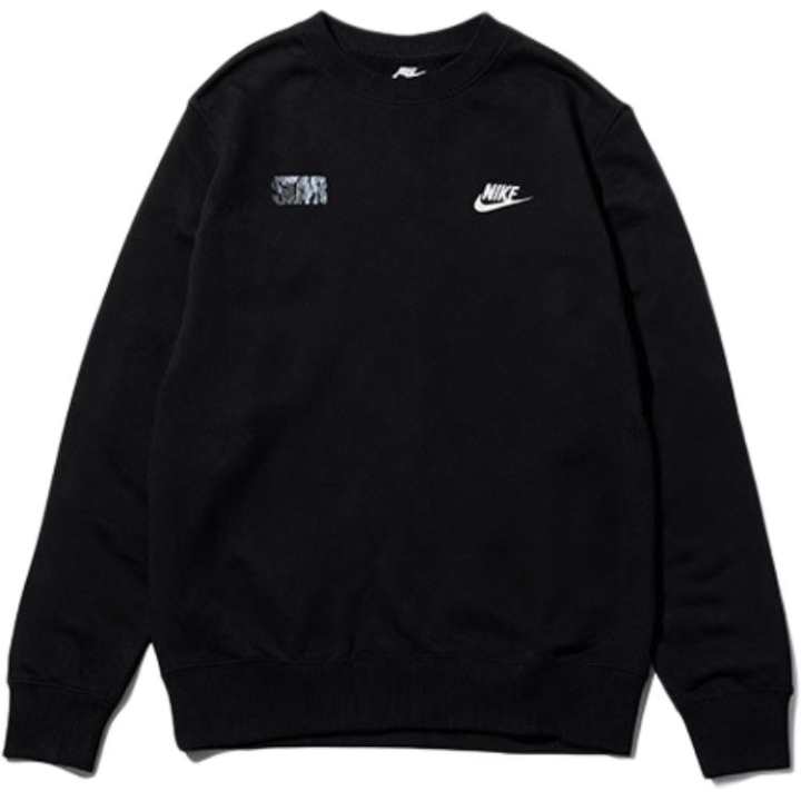 Nike Nike Sweatshirts Unisex Black Crew Neck Moderate