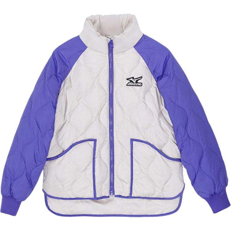 Mizuno Mizuno Kids Down Jackets Stand Collar Thickened