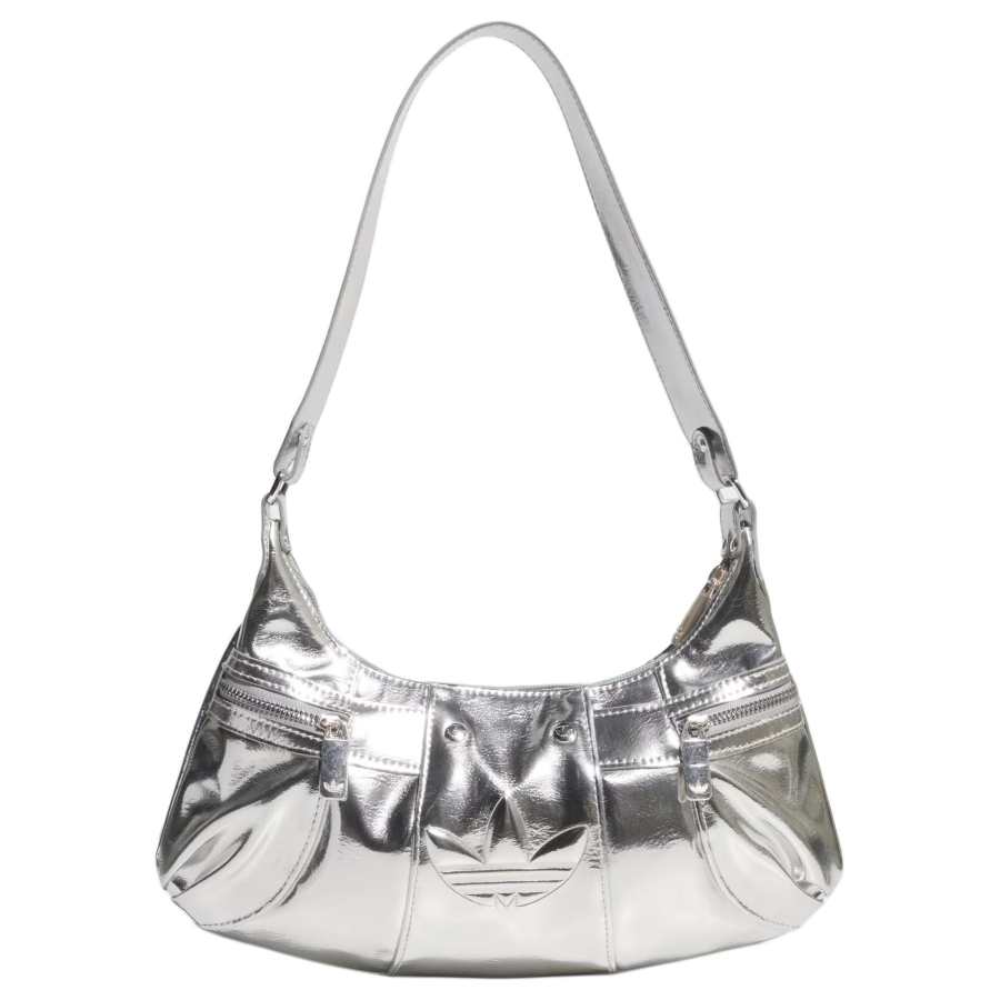 Adidas Originals Pu Handbag, Shoulder Bag Women's Silver