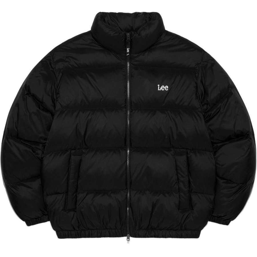 Lee Lee Down Jackets Unisex Black Stand Collar Moderate