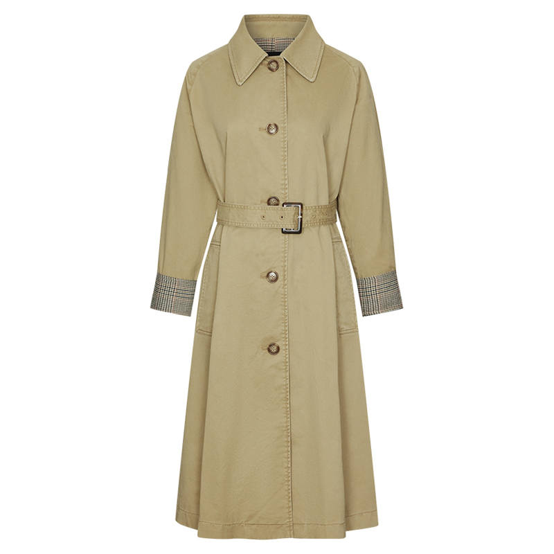 URBAN REVIVO Trench Coat Women's