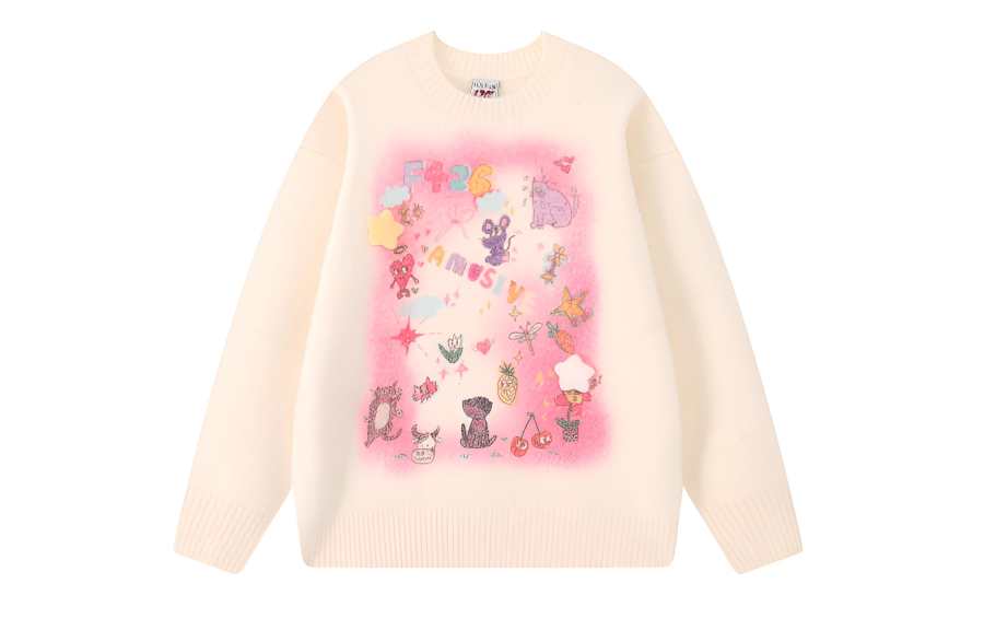 F426 F426 Sweaters Women's Crew Neck Moderate Other