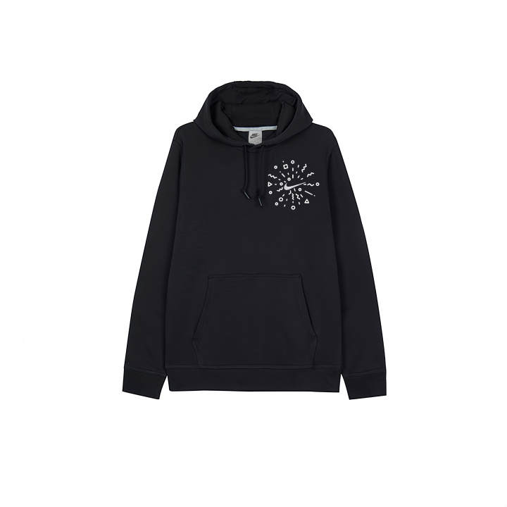 Nike Nike Sweatshirts Men's Black Hooded Moderate