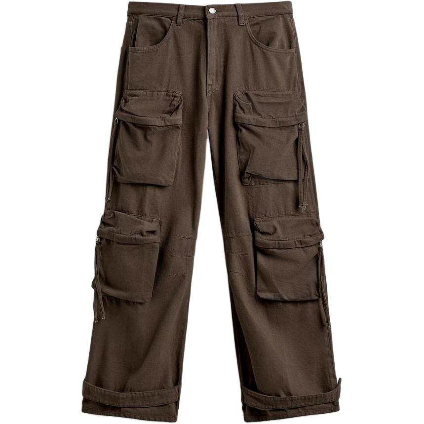 ZARA ZARA Cargo Pants Men's Brown Moderate