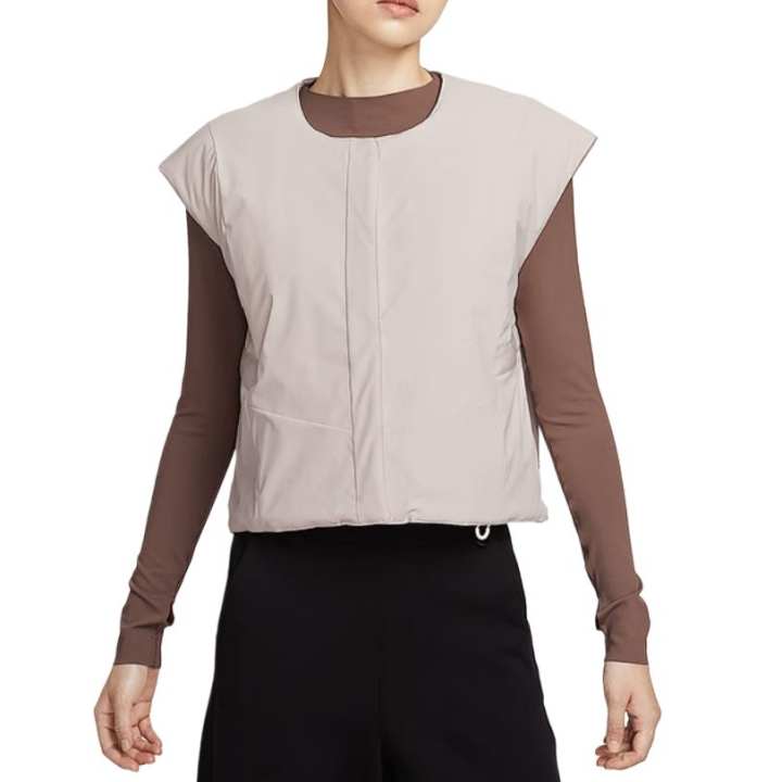 Nike Nike Tank Tops Women's Khaki Crew Neck Moderate Other