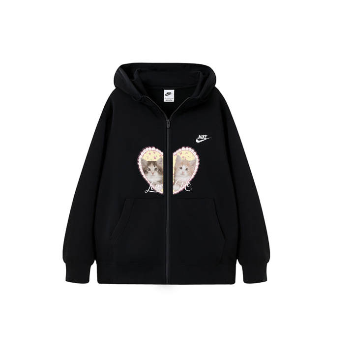 Nike Nike Jackets Men's Black Hooded Moderate Other